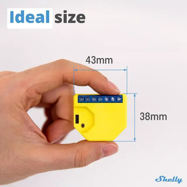 Alt view image 3 of 7 - Shelly RGBW2 |The smallest smart Wi-Fi solution for any LED strips | 12/24V AC/DC 12A up to 288W | RGBW | 4x single color LED strips or any LED dimmable lights | Compatible with Google Home & Alexa