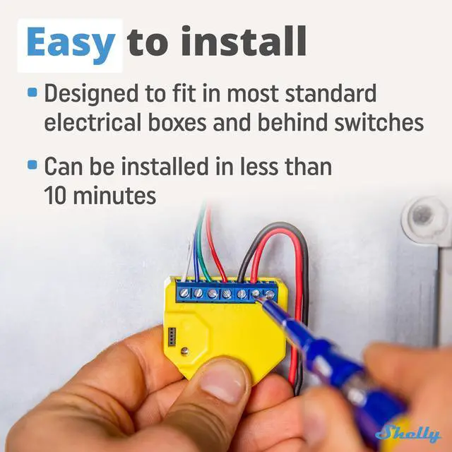 Alt view image 4 of 7 - Shelly RGBW2 |The smallest smart Wi-Fi solution for any LED strips | 12/24V AC/DC 12A up to 288W | RGBW | 4x single color LED strips or any LED dimmable lights | Compatible with Google Home & Alexa