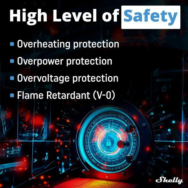 Alt view image 5 of 7 - Shelly Wave Pro 3 US LR | Z-wave Long Range 3-Channel Smart Switch | 16A | Dry Contacts | DIN-mountable | Home & Facility Automation