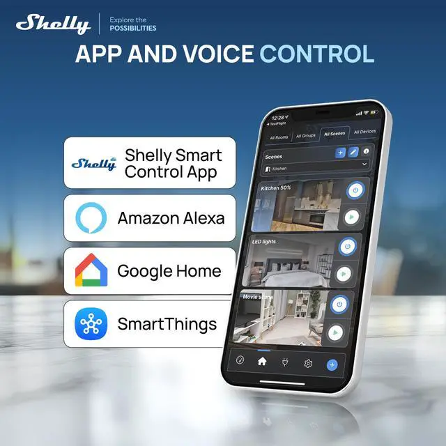 Alt view image 7 of 7 - Shelly BLU H&T Display ZB Black, Bluetooth & Zigbee Operated Temperature & Humidity Levels Sensor, E-Paper Display, Home Assistant, Alexa, Google Home, Real-Time Monitoring, Long-Life Battery
