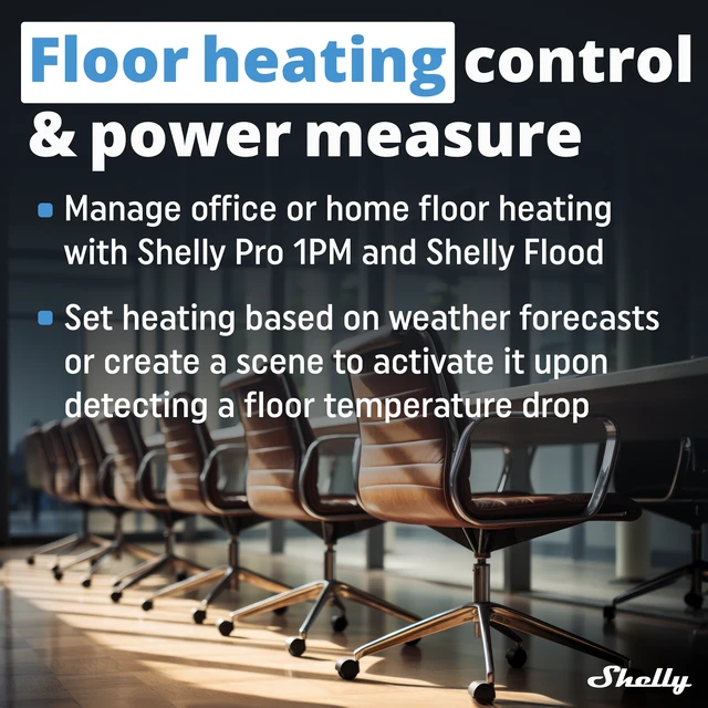 Alt view image 6 of 6 - Shelly Pro 1PM UL-Certified 16A Smart Relay Switch with Power Monitoring, Wi-Fi, LAN and Bluetooth