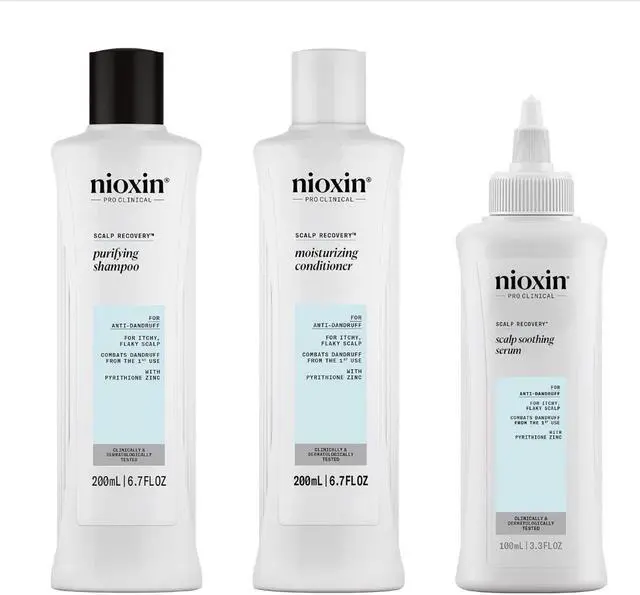 Alt view image 2 of 6 - Nioxin Scalp Recovery Anti-Dandruff System Kit
