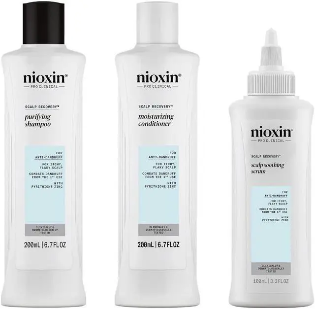 Alt view image 5 of 6 - Nioxin Scalp Recovery Anti-Dandruff System Kit