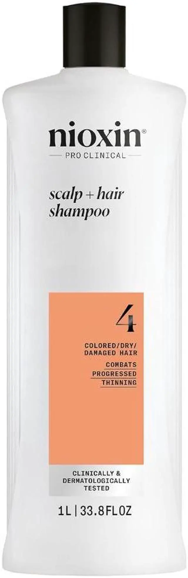 Alt view image 2 of 4 - Nioxin System 4 Scalp  Hair Shampoo Cleanser For Damaged Hair with Progressed Thinning, 33.8 oz