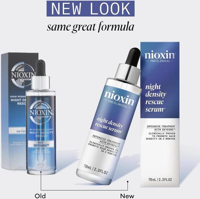 Main image of Nioxin Night Density Rescue Serum - Overnight Hair Thickening Serum, 2.4 oz