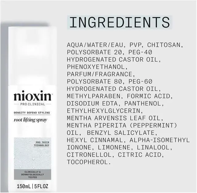 Alt view image 3 of 3 - Nioxin Density Defend Styling Root Lifting Spray - Hair Thickening Spray, 5.1 oz