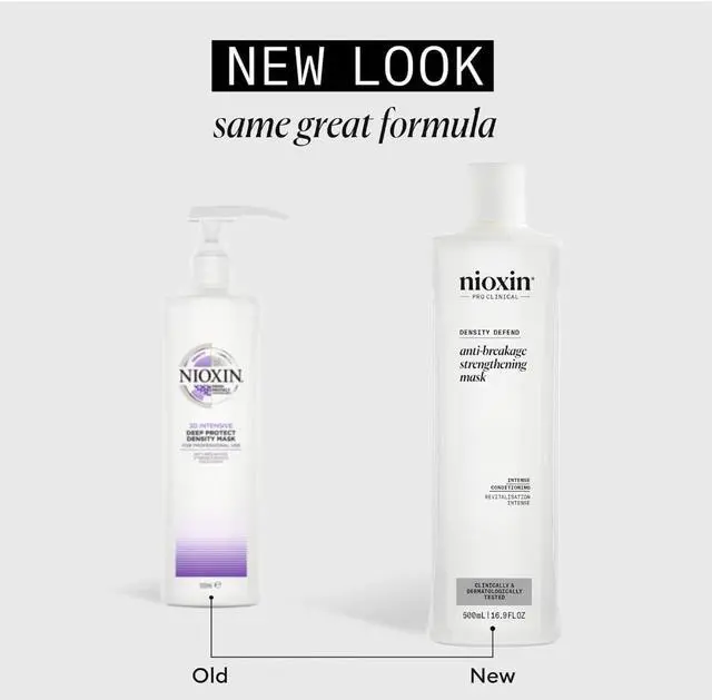Main image of Nioxin Density Defend Anti-breakage Strengthening Mask - Hair Strengthening Product, Protects Against Hair Breakage, 16.9 oz