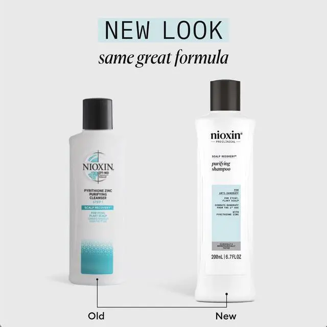 Main image of Nioxin Scalp Recovery Purifying Shampoo - Shampoo for Dandruff and Itchy Scalp, 6.76 oz