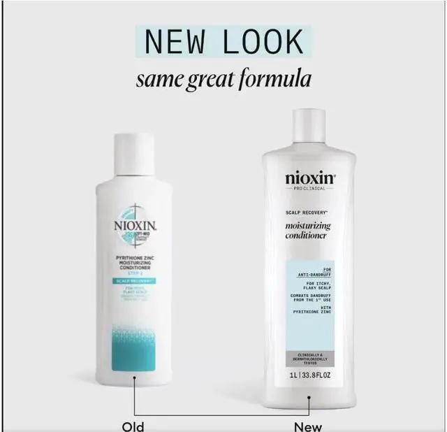 Alt view image 5 of 7 - Nioxin Scalp Recovery Purifying Shampoo and Moisturizing Conditioner Liter / 33.8 oz Duo