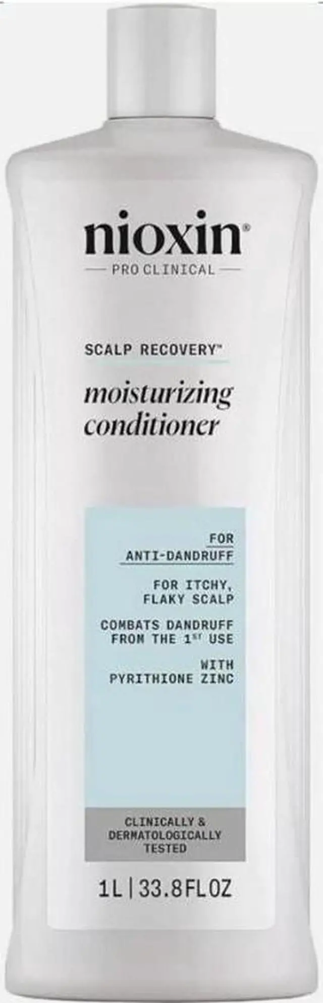 Alt view image 6 of 7 - Nioxin Scalp Recovery Purifying Shampoo and Moisturizing Conditioner Liter / 33.8 oz Duo