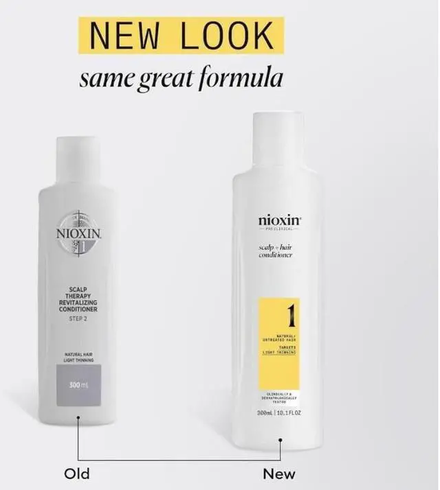 Alt view image 4 of 5 - Nioxin System 1 Cleansing Shampoo and Conditioner 10.1 oz Set