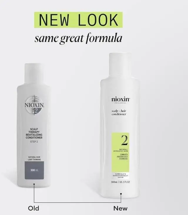Alt view image 4 of 5 - Nioxin System 2 Shampoo and Conditioner 10.1 oz Set