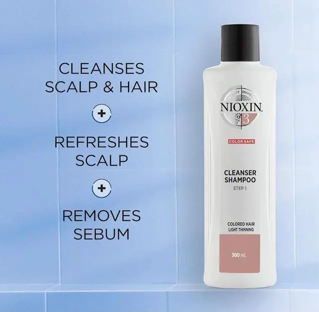 Alt view image 2 of 3 - Nioxin System 3 Shampoo and Conditioner 10.1 oz Set