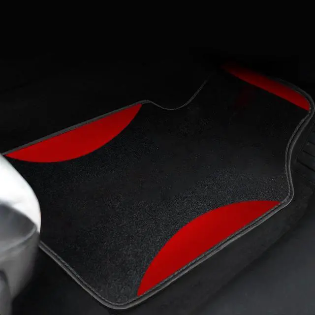 Alt view image 5 of 7 - Rugs Line Carpet Car Floor Mats Universal for Car Truck SUV Van sedans ,Fit All-Weather Waterproof Cargo Liners,4pcs