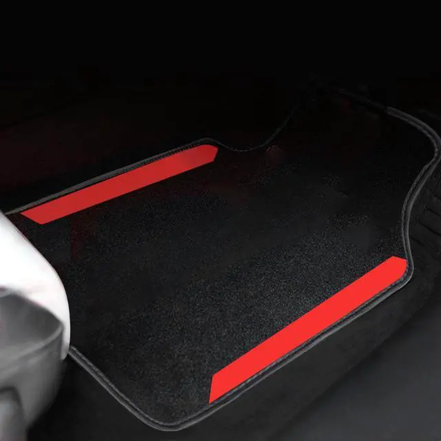 Alt view image 4 of 7 - Car Waterproof Universal Fit Car Floor Mats, Car Mats Fit for SUV,Vans,sedans, Trucks,Set of 4pcs Car Carpet with Driver Heel Pad