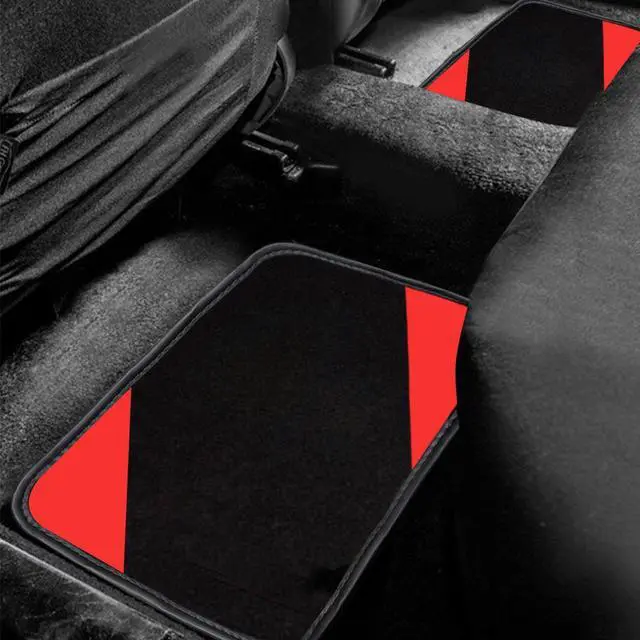 Alt view image 5 of 7 - Car Waterproof Universal Fit Car Floor Mats, Car Mats Fit for SUV,Vans,sedans, Trucks,Set of 4pcs Car Carpet with Driver Heel Pad