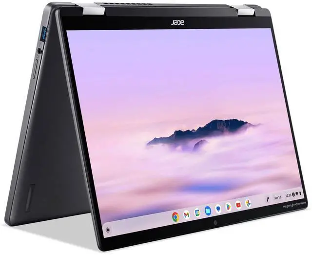 Alt view image 3 of 7 - Acer Spin 714 14.0-in Touchscreen Chromebook Plus, Intel Core Ultra 5 125U, 16 GB RAM, 512 GB SSD