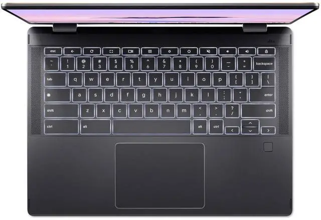 Alt view image 5 of 7 - Acer Spin 714 14.0-in Touchscreen Chromebook Plus, Intel Core Ultra 5 125U, 16 GB RAM, 512 GB SSD