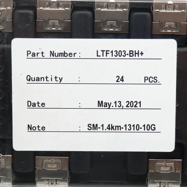 Alt view image 2 of 2 - Hisense LTF1303-BH+ 10GBase-LR 1310nm 1.4km Fiber Optical SFP Module