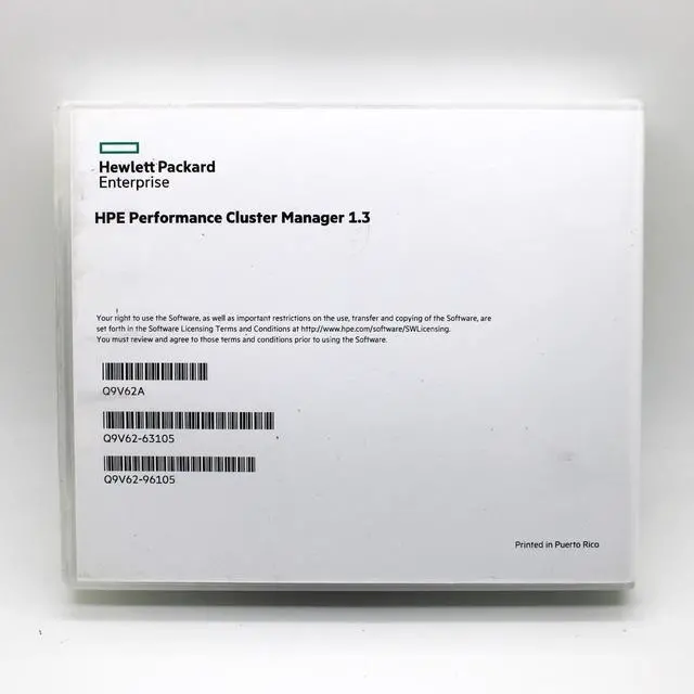 Alt view image 2 of 3 - HPE Performance Cluster Manager 1.3 Media Kit Q9V62A