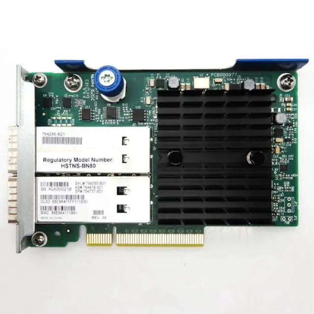 Main image of HPE HP 764737-001 IB FDR/Ethernet 10GB/40GB 2P 544+FLR-Q SFP Network Adapter