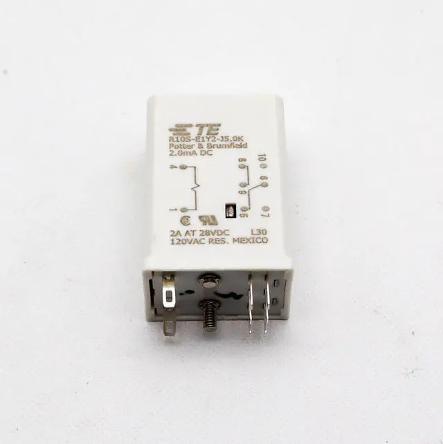Main image of TE Connectivity R10S-E1Y2-J5.0K DPDT 5k Ohm 2A 120VAC Relay