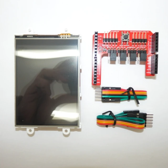 Alt view image 4 of 4 - 4D Systems Resistive Graphic LCD Display Kit ULCD-32PTU-AR