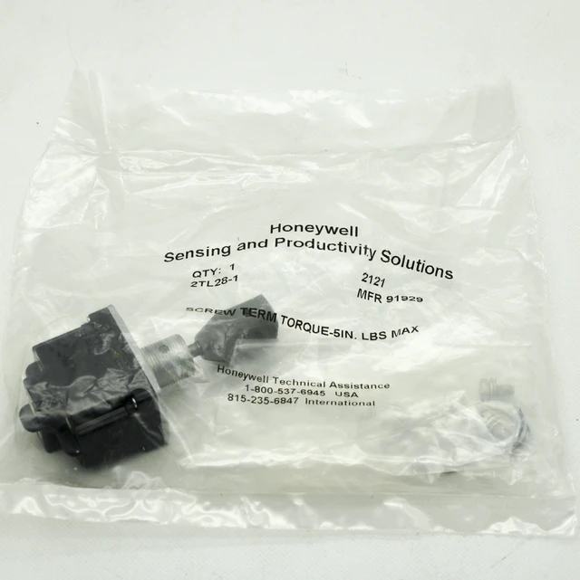 Main image of Honeywell 2TL28-1 DPDT ON OFF ON Toggle Switch 15A 125VAC Screw Terminal