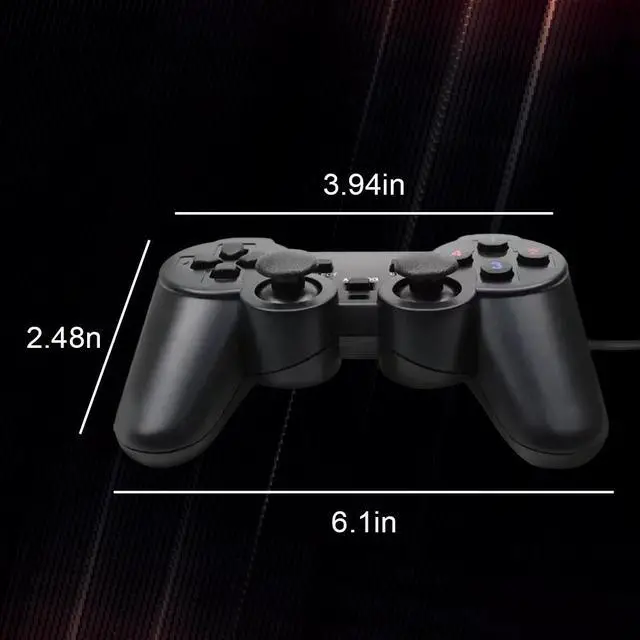 Alt view image 6 of 7 - NDUP Professional USB Gamepad for PC, Compatible with WinXP / Win10, 1.2m Cables, Customizable Buttons