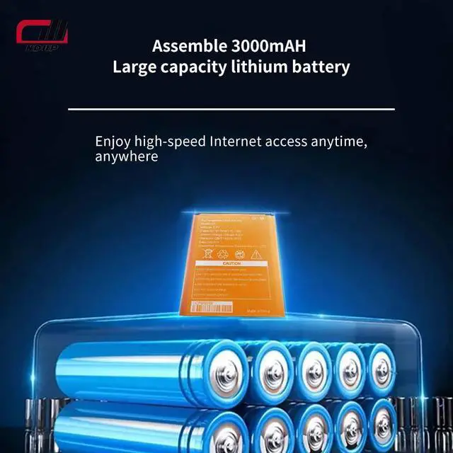 Alt view image 4 of 7 - NDUP H809PRO MiFi Router, Portable 4G LTE Mobile WiFi Hotspot, Speeds Up to 150Mbps