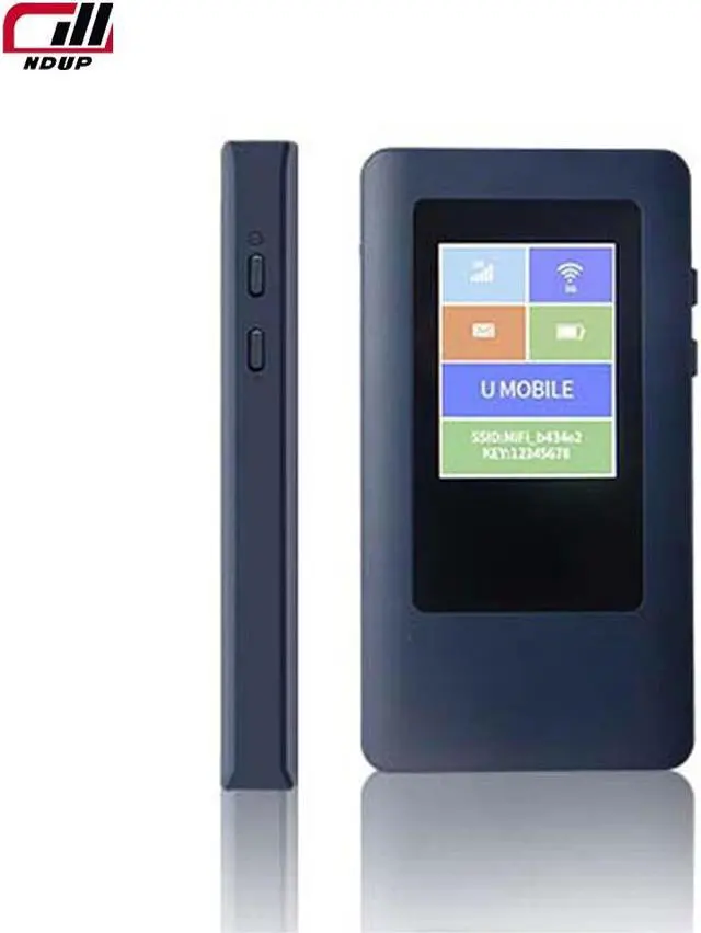 Main image of NDUP H68-2 5G MiFi Router, Dual-Band WiFi, Hot-Swappable SIM, Speeds Up to 3.74Gbps