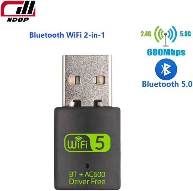 Alt view image 2 of 7 - NDUP High-Performance USB Wireless Adapter, Strong WiFi Signal Receiver DNPJ0123