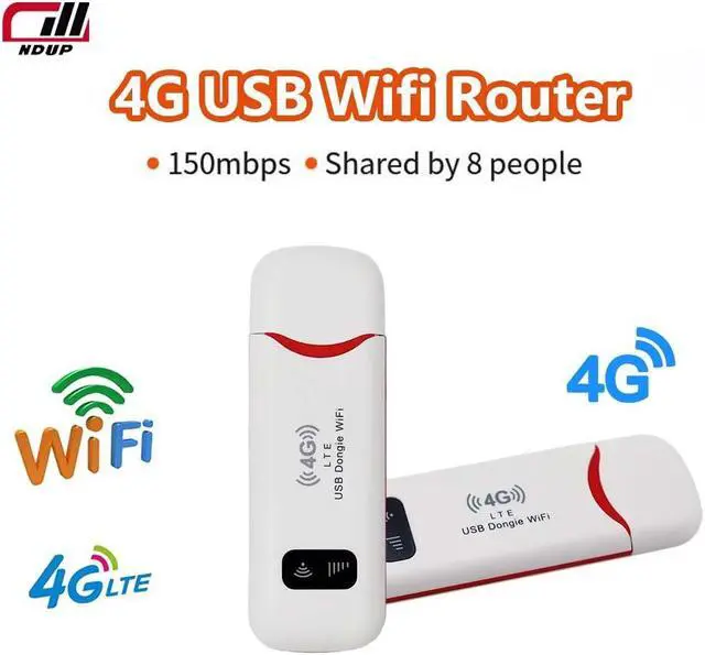 Main image of NDUP H760R 4G Router - LTE USB Mobile Portable WiFi, Car Network Card, Up to 150Mbps