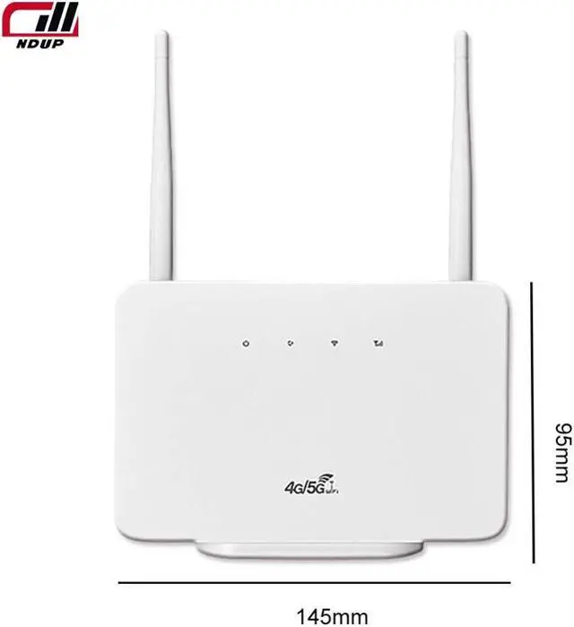 Alt view image 2 of 7 - NDUP H106 4G/5G Wireless Router - SIM Card Slot, Supports Multi-User Connectivity