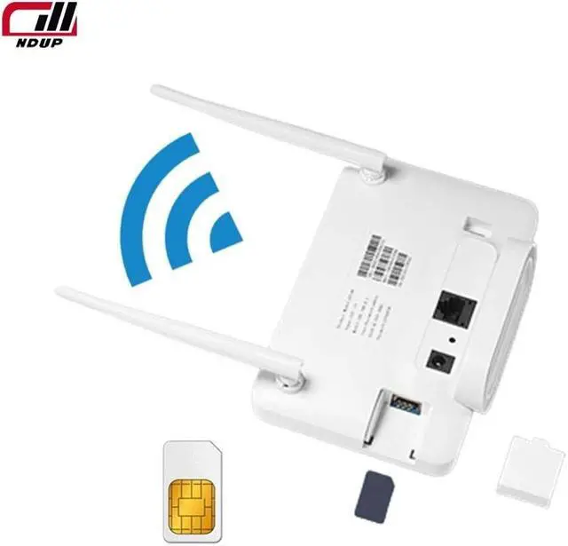 Alt view image 3 of 7 - NDUP H106 4G/5G Wireless Router - SIM Card Slot, Supports Multi-User Connectivity