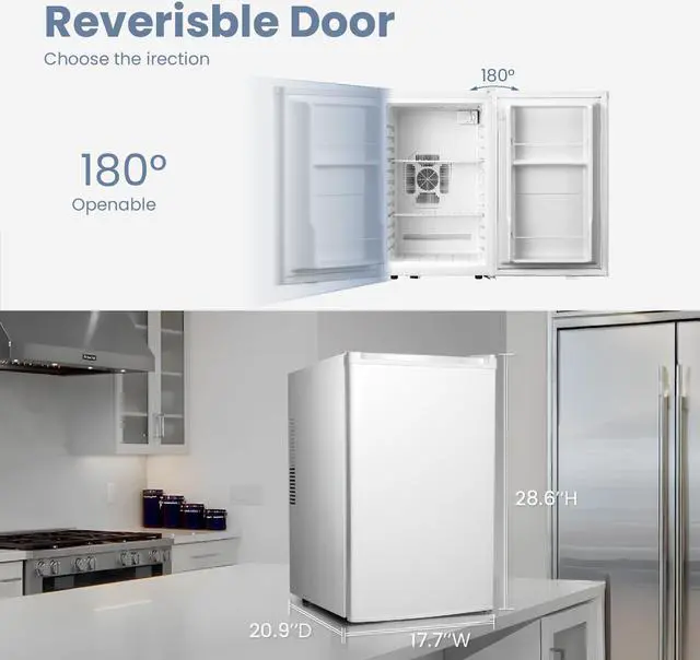 Alt view image 6 of 7 - Yeego 70L Mini Wine Frige - Efficient Thermoelectric Stylish Beer Refrigerator Beverage Cooler Perfect for Home Entertaining