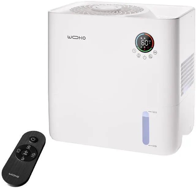 Main image of Wooohoo Mist-Free 5L Humidifier with Smart Humidity Control 5-Level Adjustment, Touch & Remote Control Ultra-Quiet Operation 12.5 Hours Continuous Humidification for Home