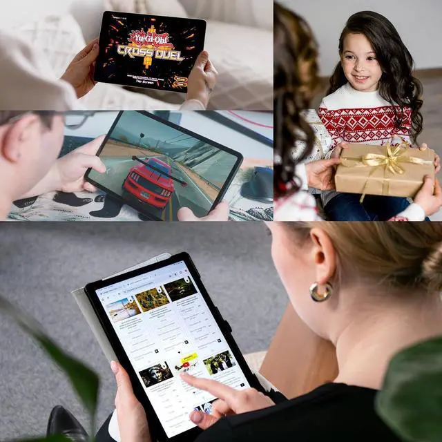 Alt view image 7 of 7 - Elepad 2024 Newest Tablet Cellular Android Tablets Octa-Core Android 13 Unlocked Tablet with SIM Card Slot, 128GB ROM+4GB RAM, 10 Inch 5MP+13MP Camera/5G WIFI GPS/BT/6000mAh/1280*800 IPS Screen