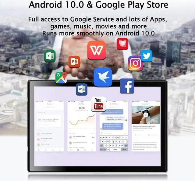 Alt view image 4 of 7 - Elepad+ 2 in 1 Android Tablet PC + Touchscreen Laptop with Keyboard and Stylus + 4GB RAM, GSM/4G LTE, WiFi, Dual Camera, SIM Card Slot, GPS Compatibility