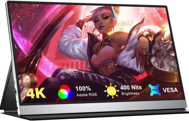 Main image of EVICIV 4K Portable Monitor 3840*2160 4K Portable Display Gaming Monitor USB C OTG
