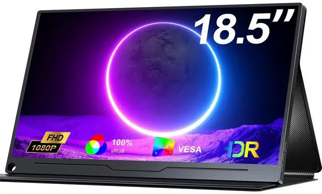 Main image of EVICIV 18.5" 120HZ Portable Gaming Monitor 1080P FHD Large Monitor For PS Game Xbox One
