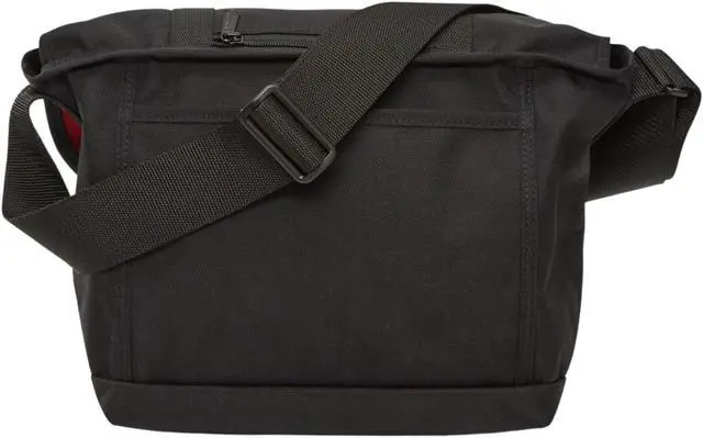 Alt view image 4 of 7 - MANHATTAN PORTAGE NY MESSENGER BAG JR (MD), EVERYDAY MESSENGER BAG FOR MEN & WOMEN, MESSENGER BAG WITH ADJUSTABLE SHOULDER STRAP, WATER RESISTANT COATING, BLACK