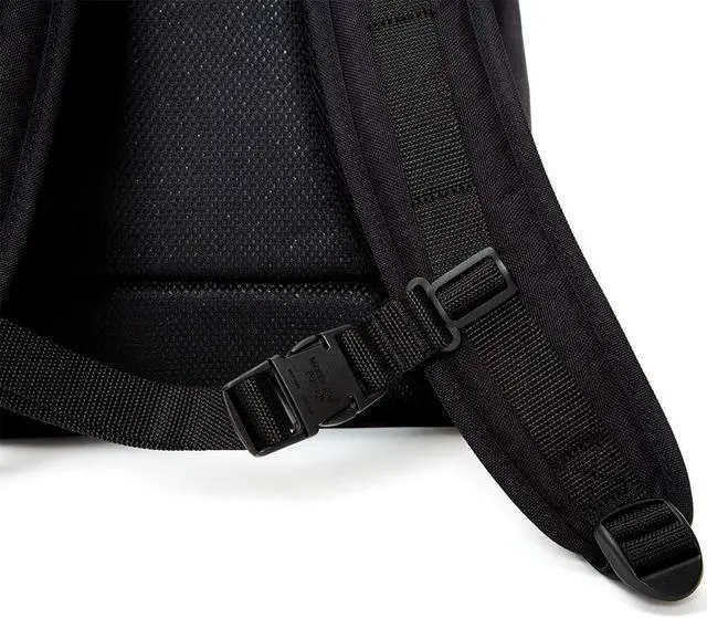 Alt view image 5 of 7 - MANHATTAN PORTAGE APEX LAPTOP BACKPACK (MD), ACCOMODATES 15" LAPTOP, ADJUSTABLE STRAPS LAPTOP BACKPACK, COMPUTER BAG FOR MEN & WOMEN, BLACK.