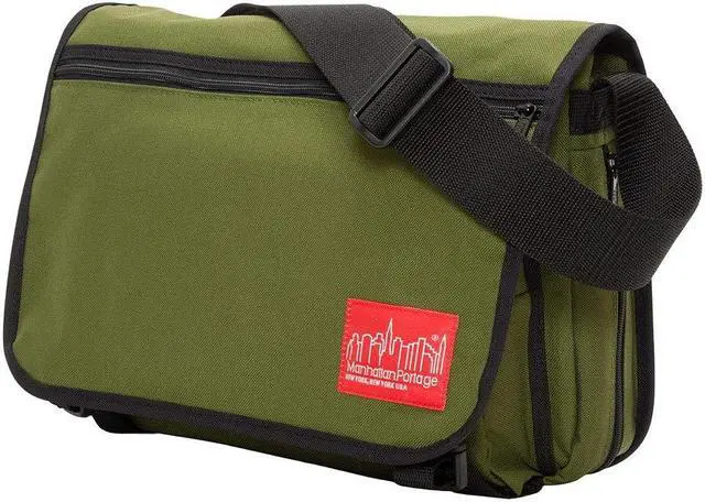 Main image of Manhattan Portage Europa 13 Inches Laptop Messenger bag, 13" Laptop Messenger bag with compartments, 13-inch Laptop Messenger Bag with adjustable straps, Olive