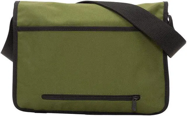 Alt view image 5 of 5 - Manhattan Portage Europa 13 Inches Laptop Messenger bag, 13" Laptop Messenger bag with compartments, 13-inch Laptop Messenger Bag with adjustable straps, Olive