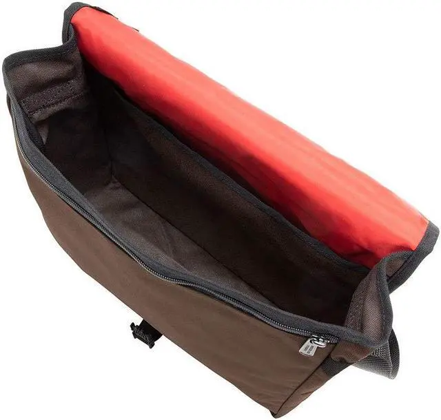 Alt view image 5 of 5 - MANHATTAN PORTAGE DJ BAG (MD), CROSS BODY MESSENGER BAG WITH ADJUSTABLE STRAPS, WATER RESISTANT MESSENGER BAG FOR EVERYDAY USE, DARK BROWN/DARK BROWN