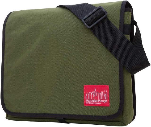 Main image of MANHATTAN PORTAGE DJ BAG (MD), CROSS BODY MESSENGER BAG WITH ADJUSTABLE STRAPS, WATER RESISTANT MESSENGER BAG FOR EVERYDAY USE, OLIVE