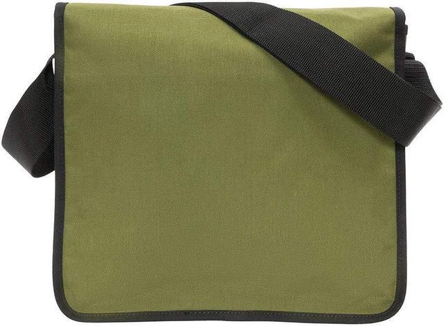 Alt view image 4 of 5 - MANHATTAN PORTAGE DJ BAG (MD), CROSS BODY MESSENGER BAG WITH ADJUSTABLE STRAPS, WATER RESISTANT MESSENGER BAG FOR EVERYDAY USE, OLIVE