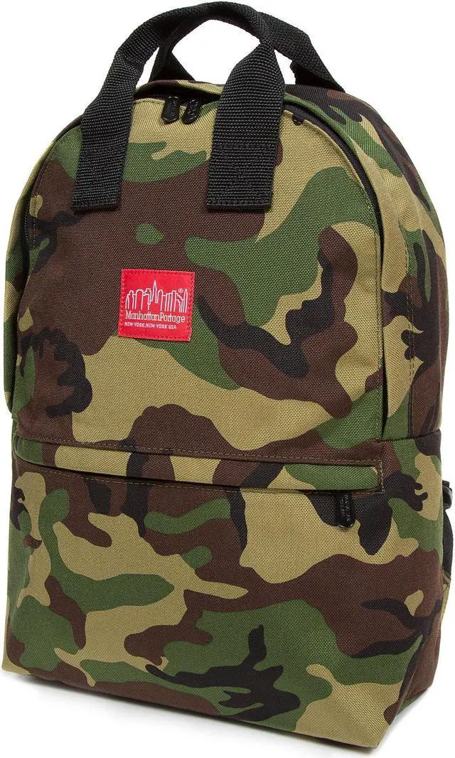 Main image of MANHATTAN PORTAGE GOVERNORS LAPTOP BACKPACK, 13" COMPUTER BAG WITH ELEGANT DESIGN & DURABILITY , CAMOFLAGE