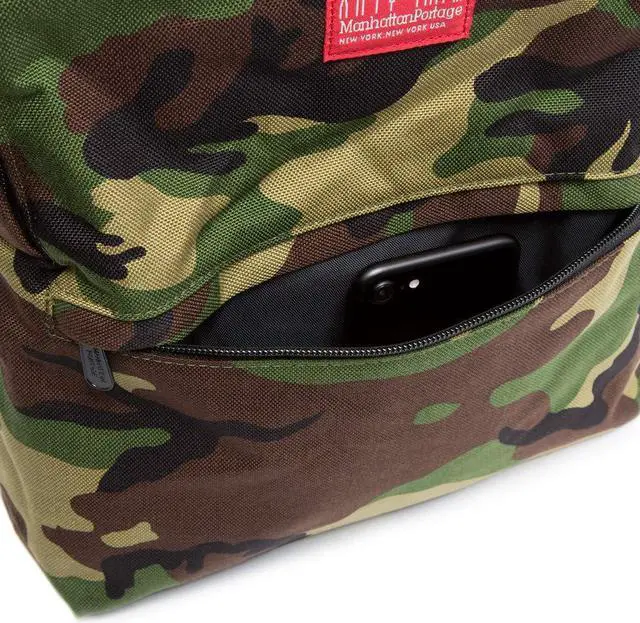 Alt view image 2 of 4 - MANHATTAN PORTAGE GOVERNORS LAPTOP BACKPACK, 13" COMPUTER BAG WITH ELEGANT DESIGN & DURABILITY , CAMOFLAGE